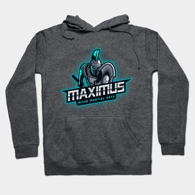 Maximus Mixed Martial Arts Hoodie by Tip Top Tee's